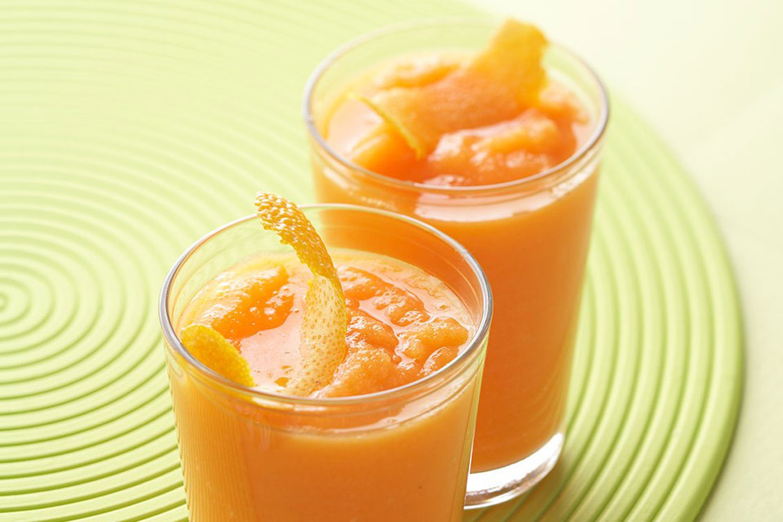 O melhor batido de cenoura