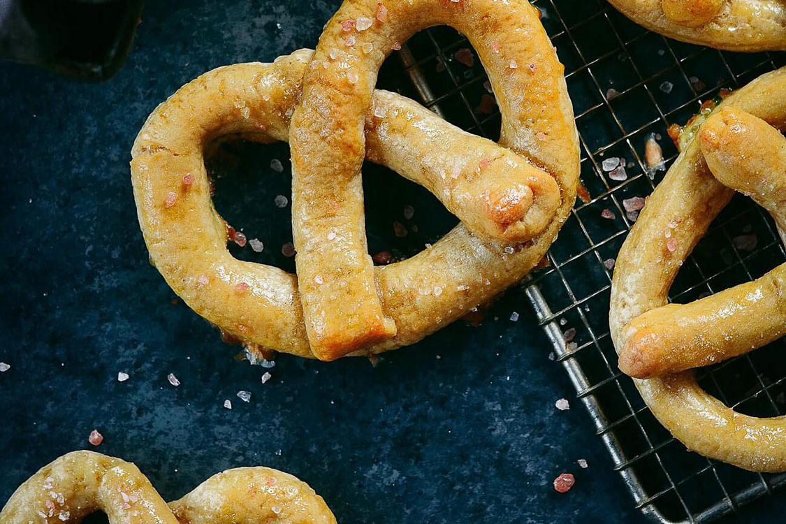 Pretzel, o lanche ideal para o frio
