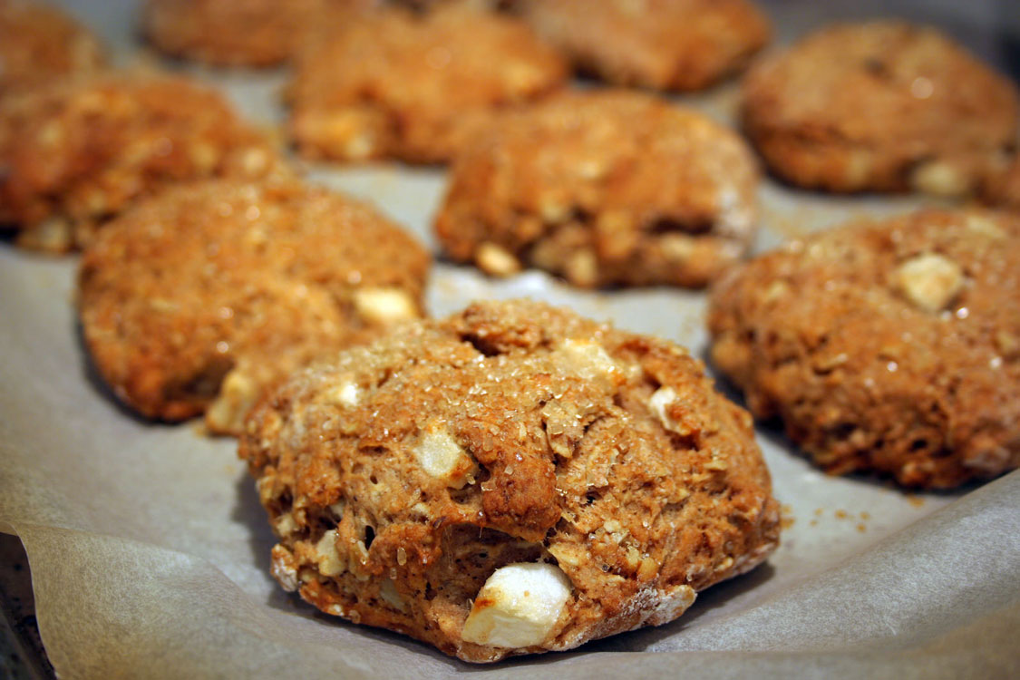 Já provou scones de maçã com canela?