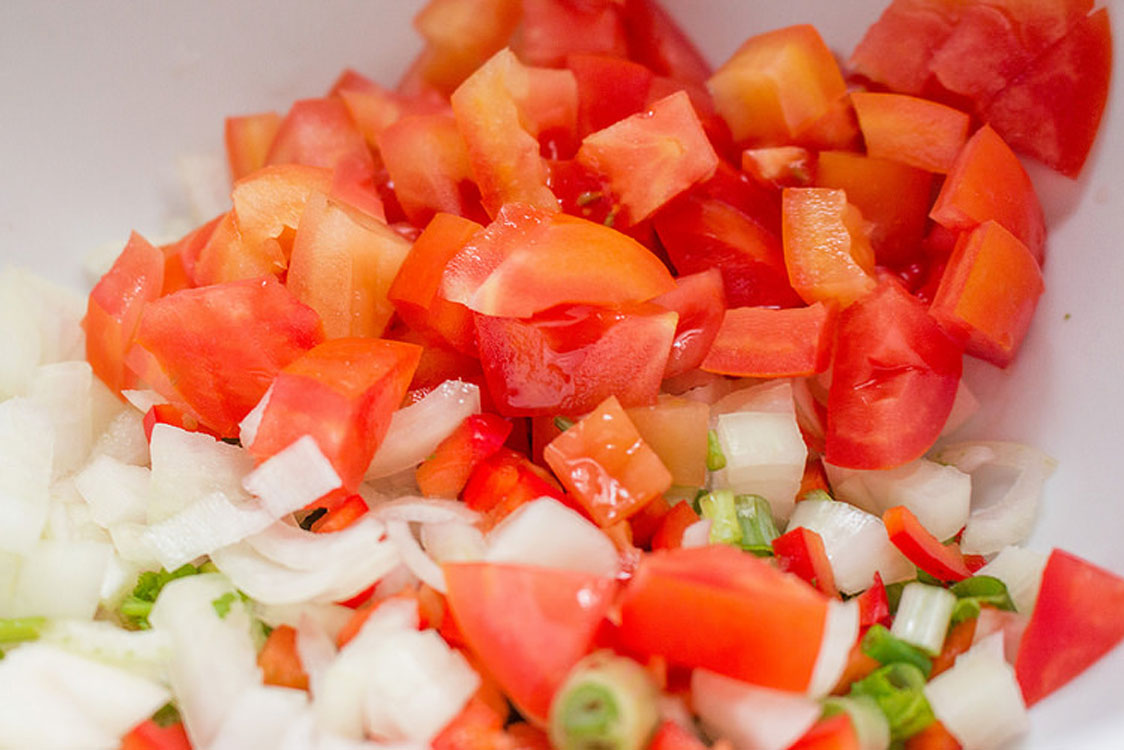 Receita de vinagrete de tomate