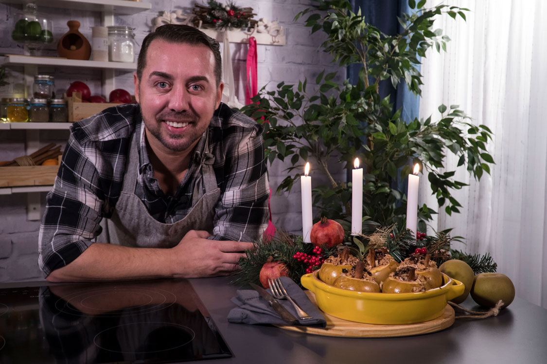 Maçãs assadas com canela: quer melhor combinação para o Natal?