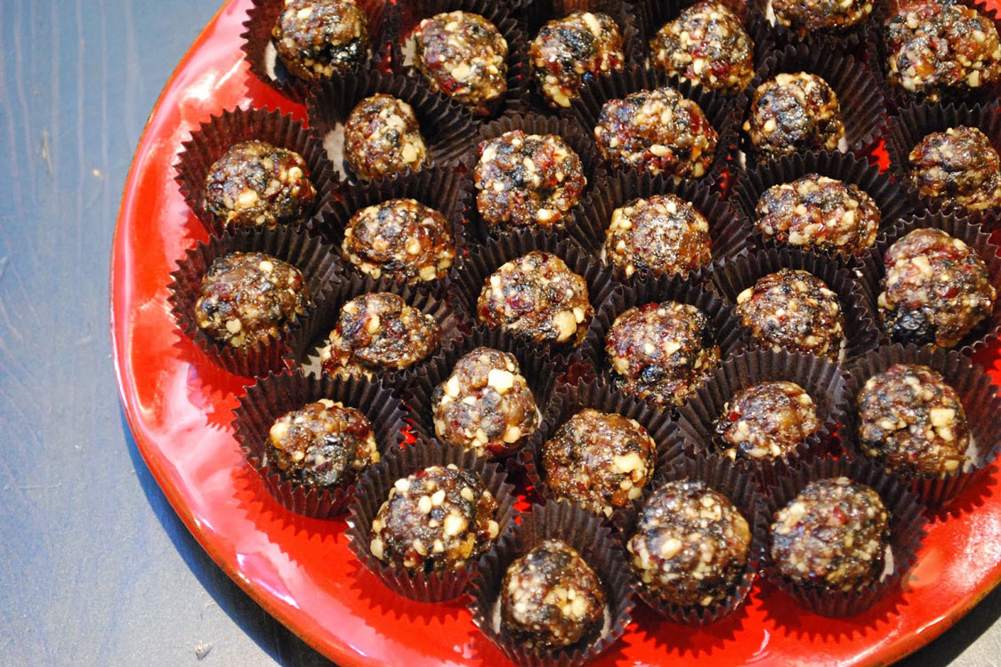 Quer ter um Natal saudável? Faça estes bolinhos de frutos e amêndoas sem glúten!