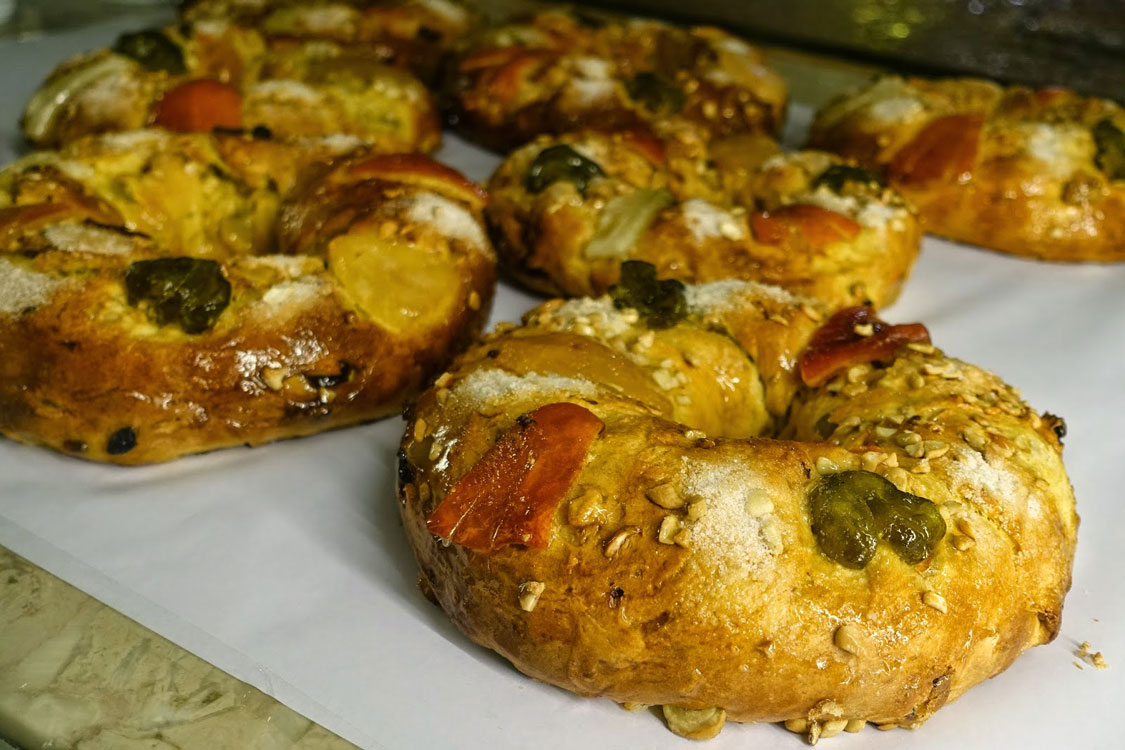 Já provou bolo-rei vegetariano? É delicioso!