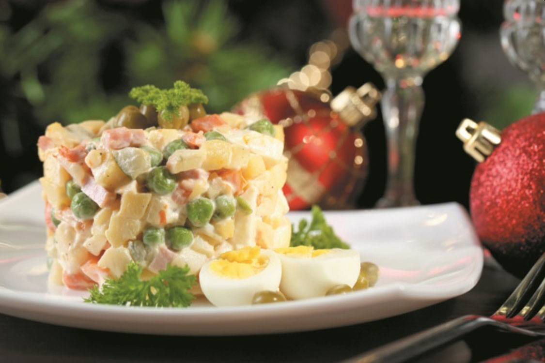Prepare uma salada russa para um réveillon mais saboroso!