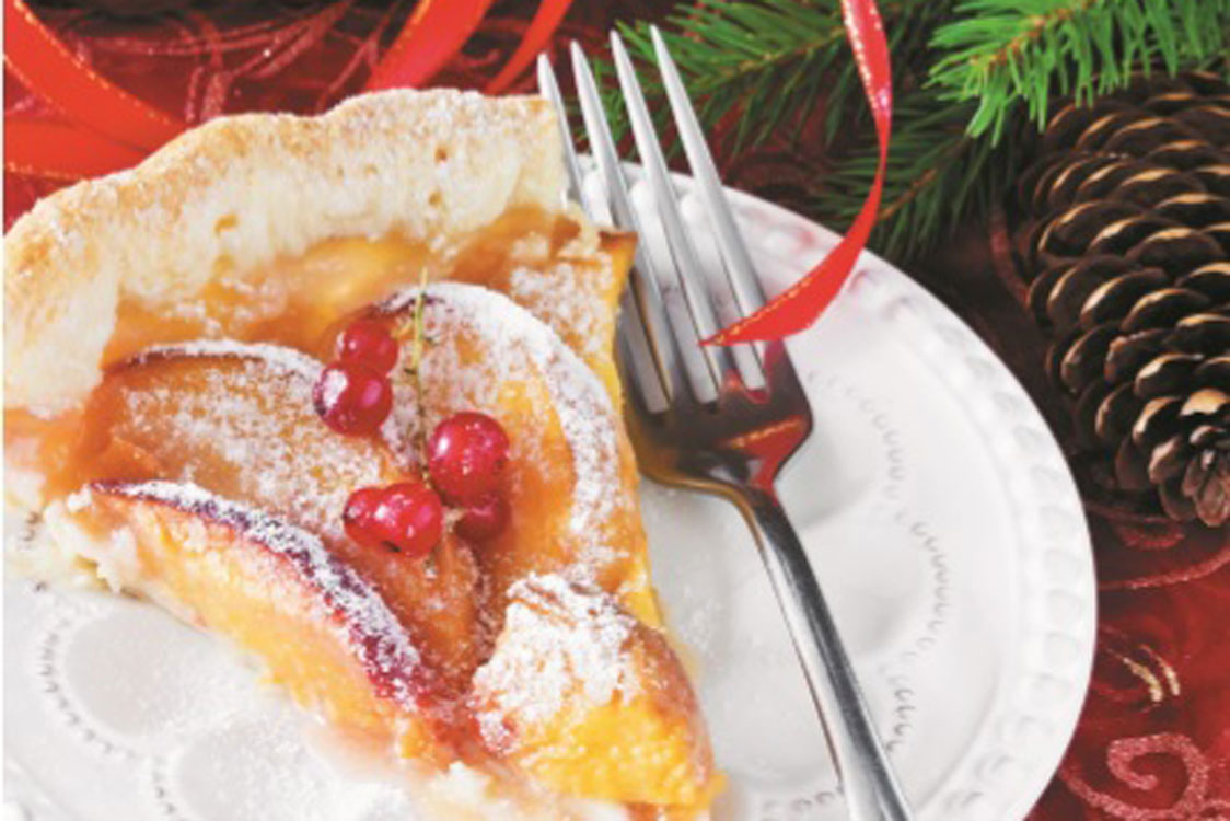 Tarte de maçã: um presente de Natal em forma de doce!