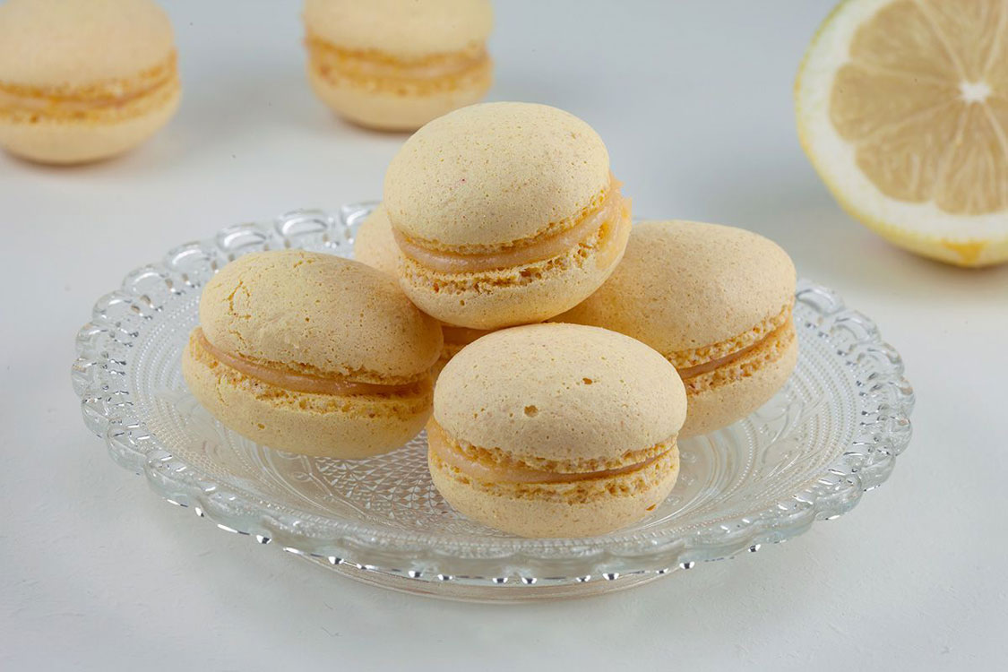 Macarons de limão sem glúten e sem lactose!