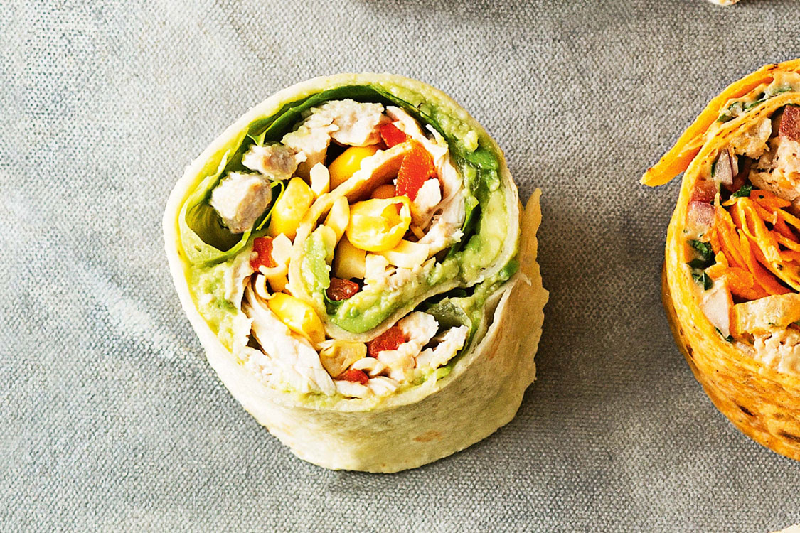 Estes wraps têm mesmo um sabor a México!