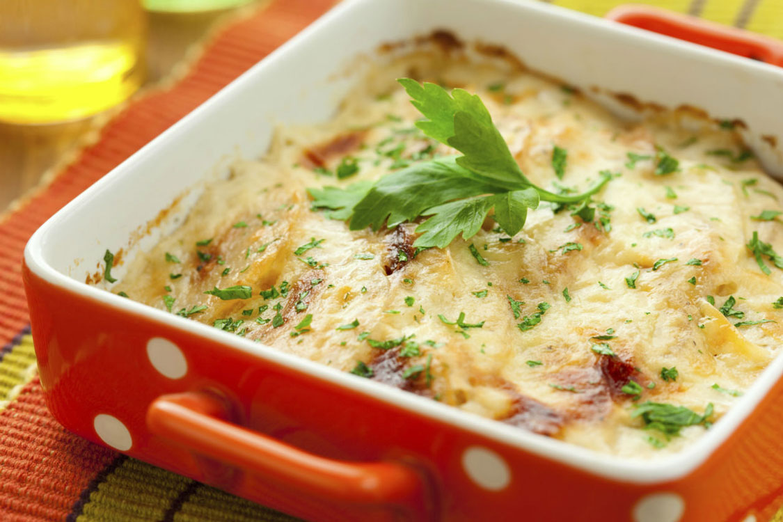 Batatas gratinadas: um prato de inverno… e romântico!
