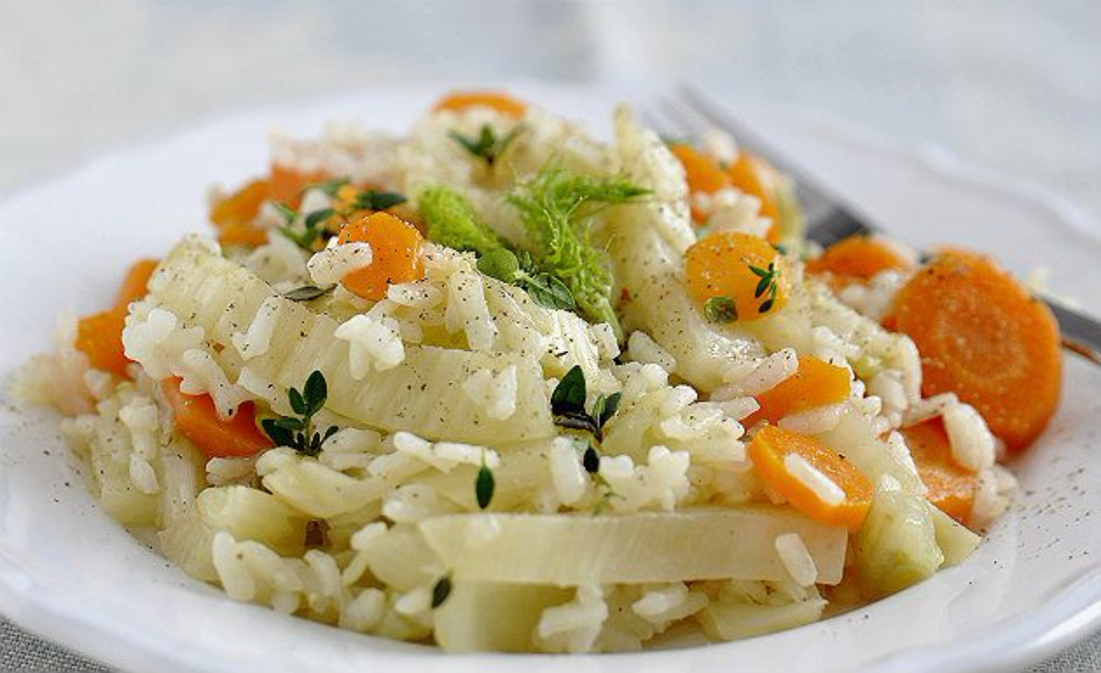 Nem imagina a maravilha que é este risoto de bacalhau!