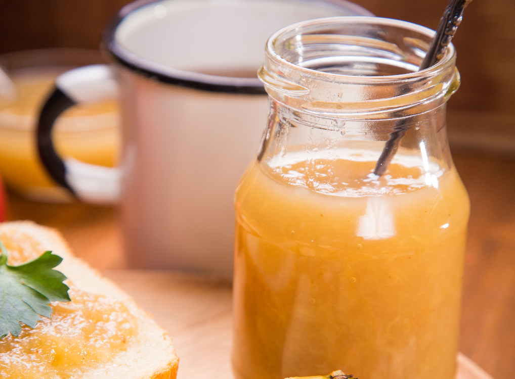 Receita de compota de maçã