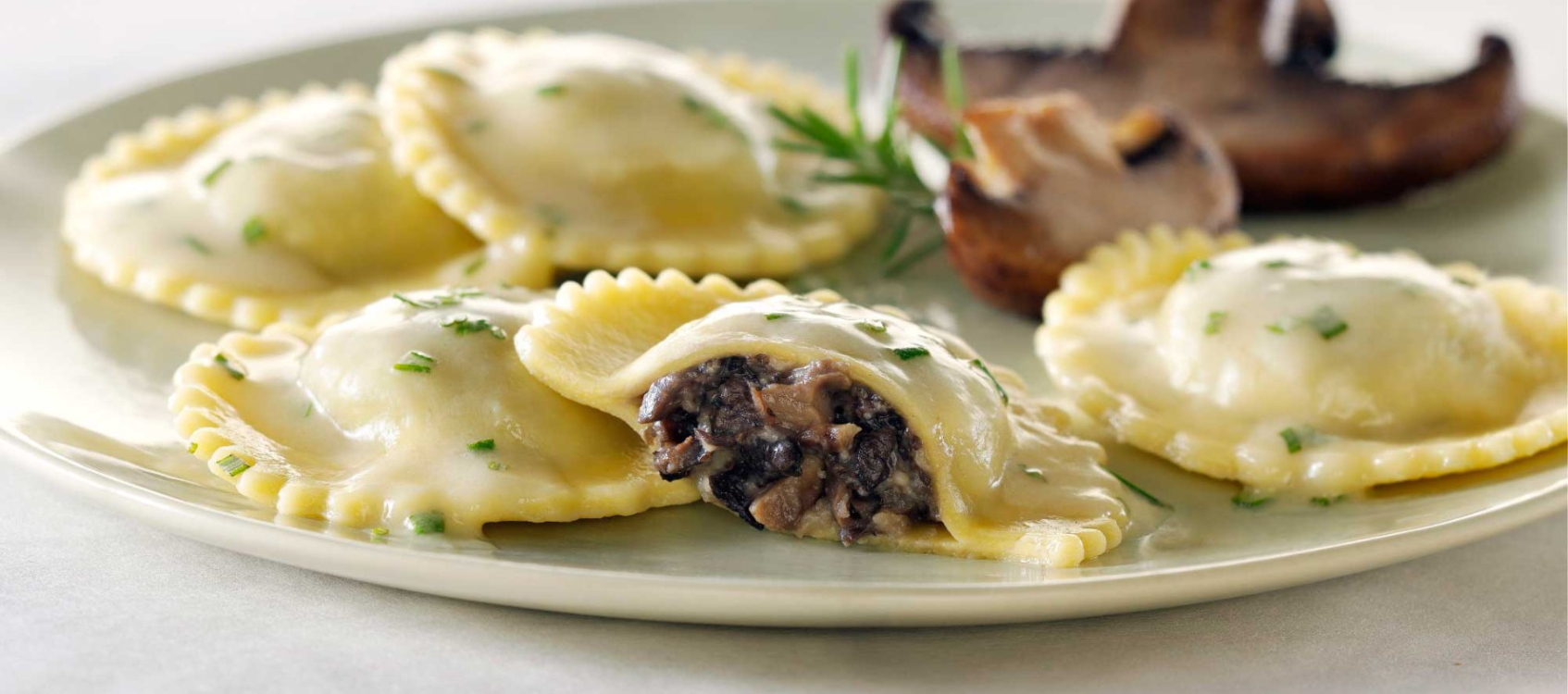 Receita (muito) saudável de raviolis!