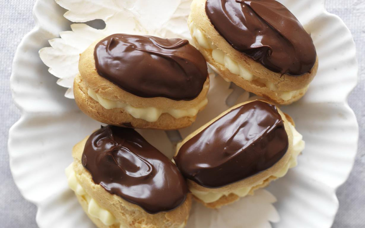Receita super deliciosa de éclairs
