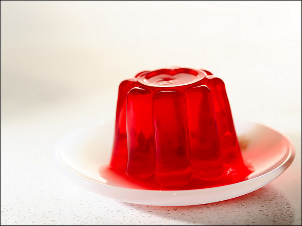 Receita de gelatina de morango