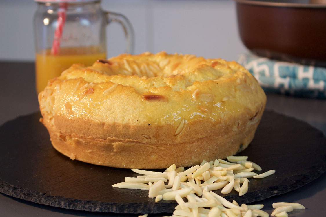 Receita de bolo de amêndoa