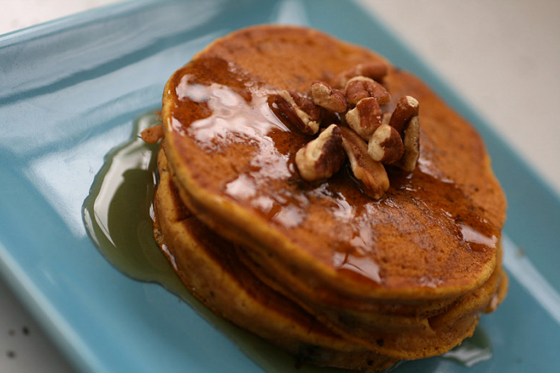 Panquecas de abóbora doces