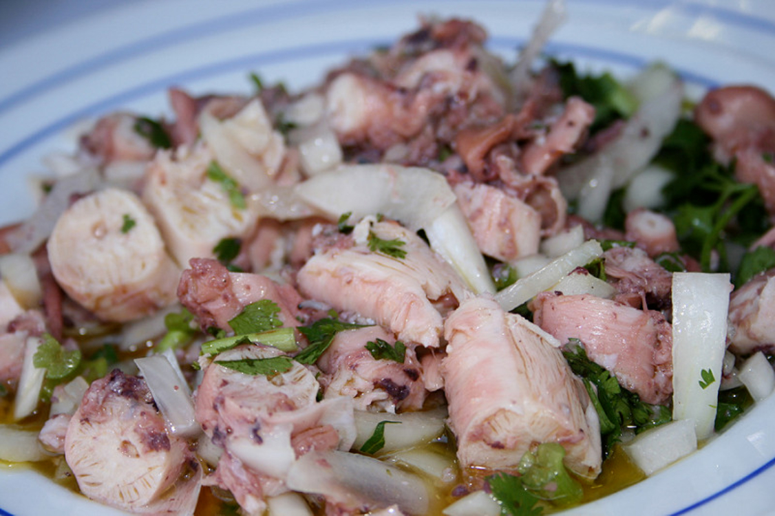 Receita de salada de polvo: saudável e (muito) fresca!