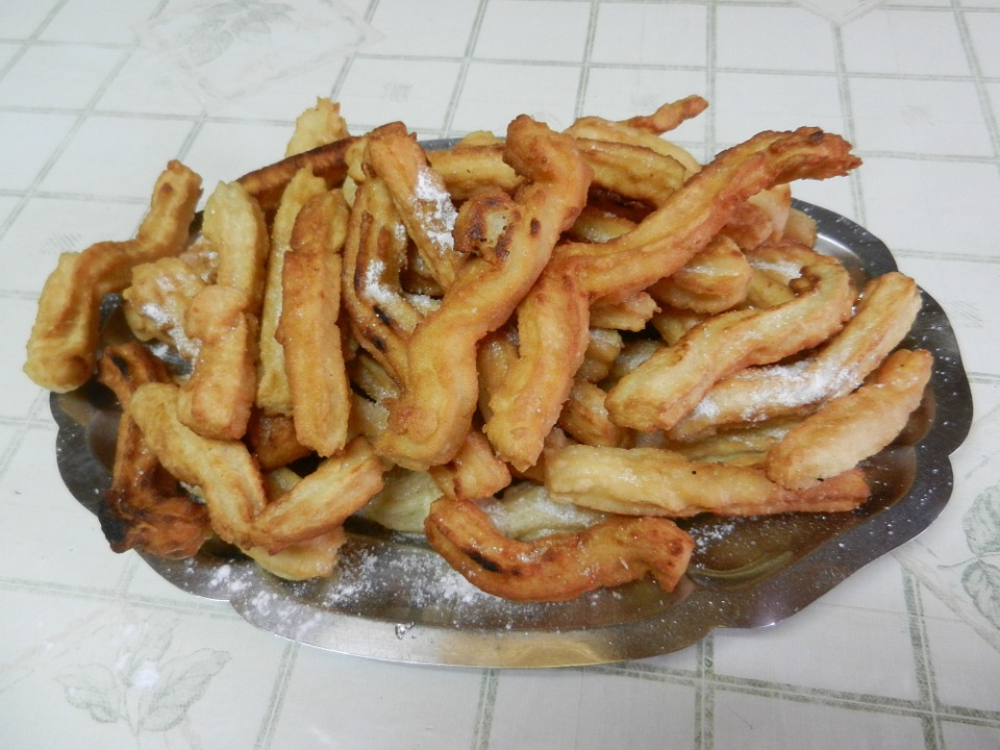 Receita de churros caseiros