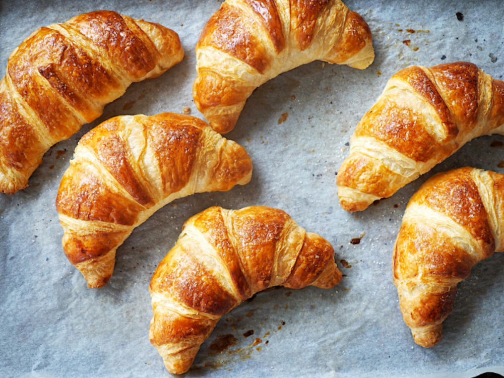 Receita de croissants caseiros