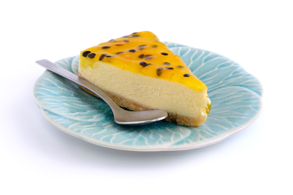 Receita irresistível de cheesecake de maracujá