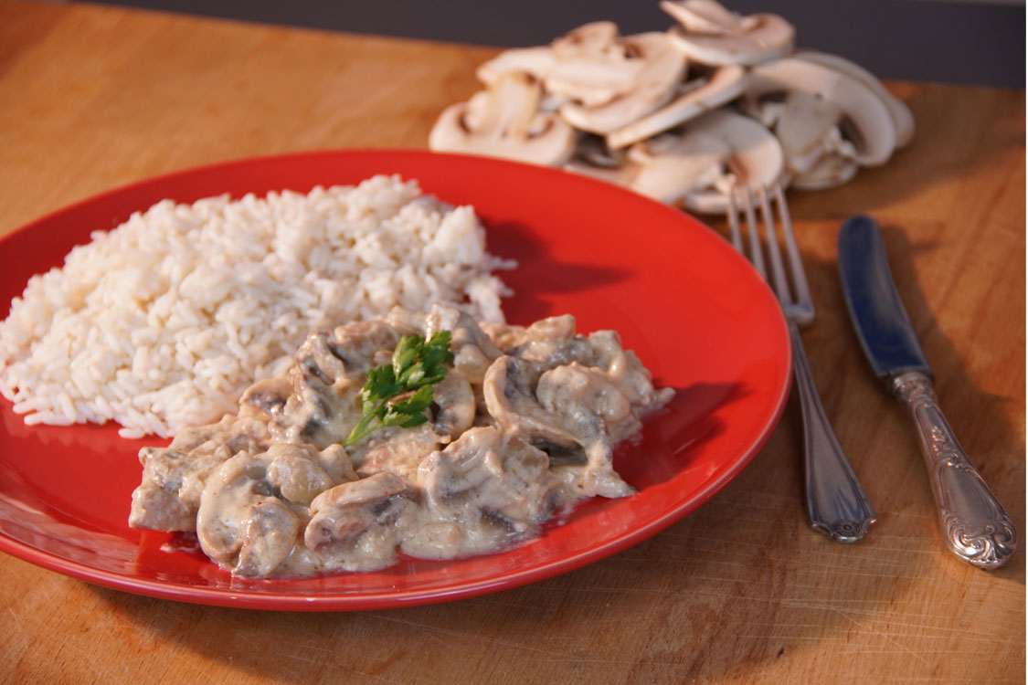 Strogonoff de frango