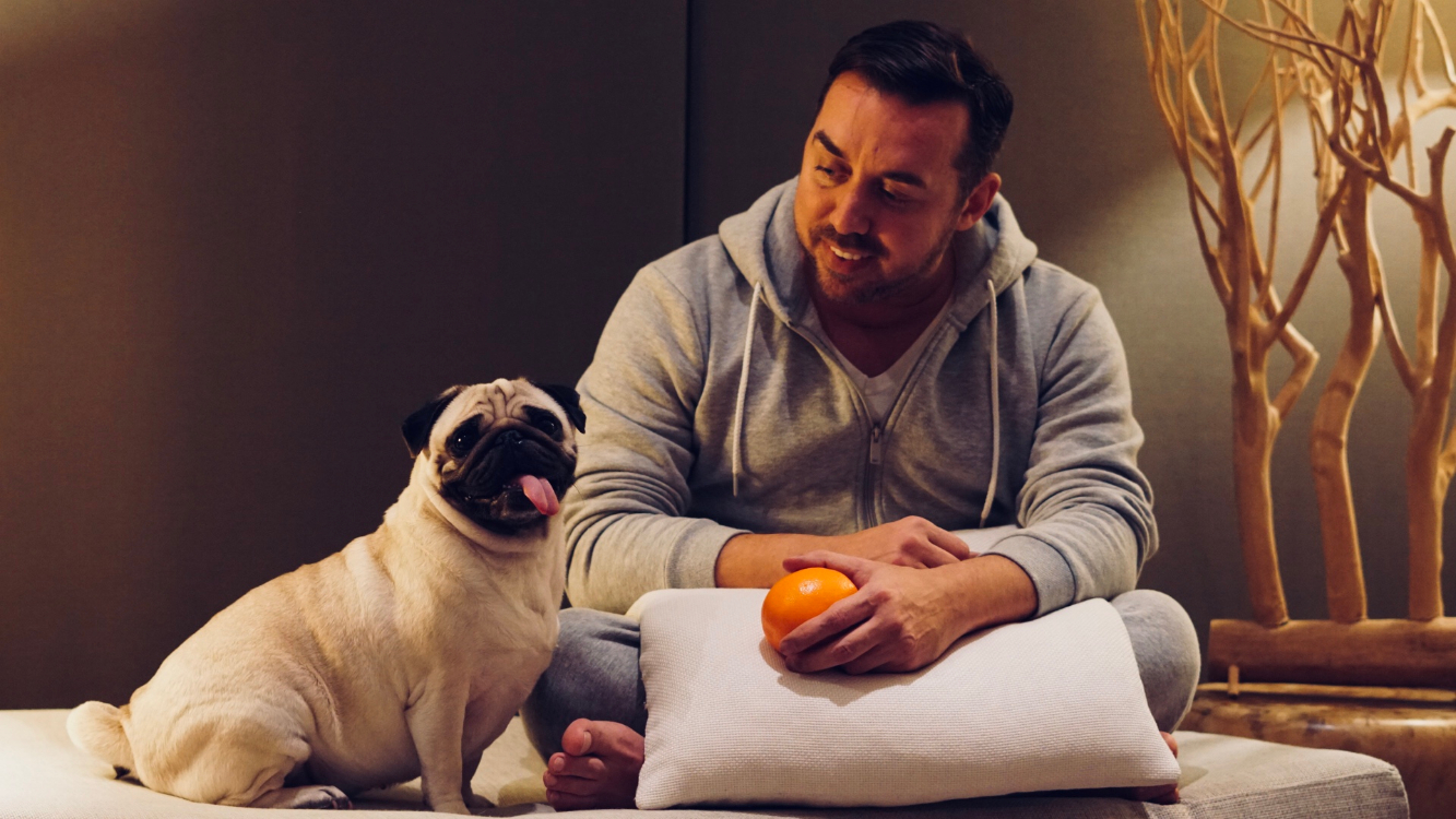 Está provado! Cães fazem tudo por tudo para nos animar quando estamos tristes!