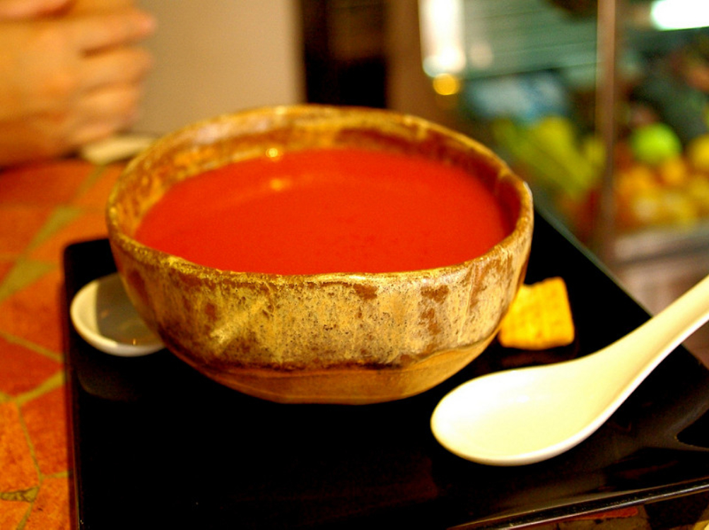 Receita de gaspacho espanhol