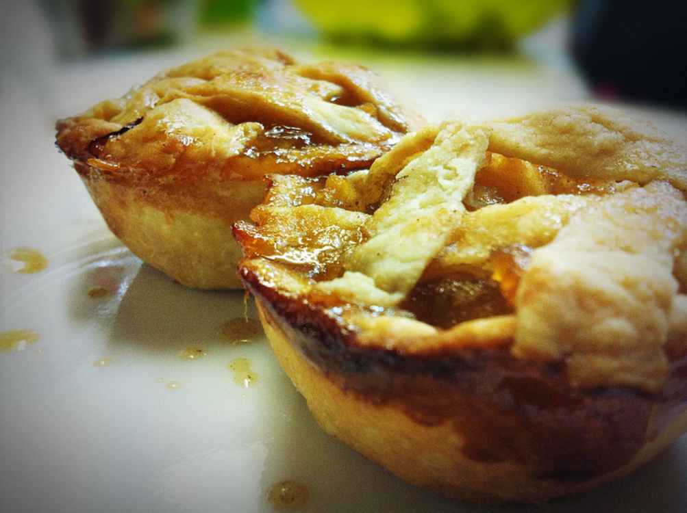 Mini tartes de maçã