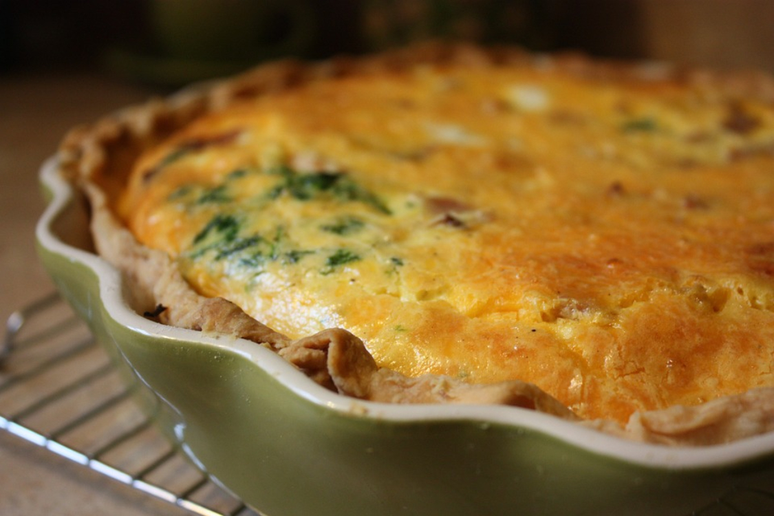 Quiche de espinafres