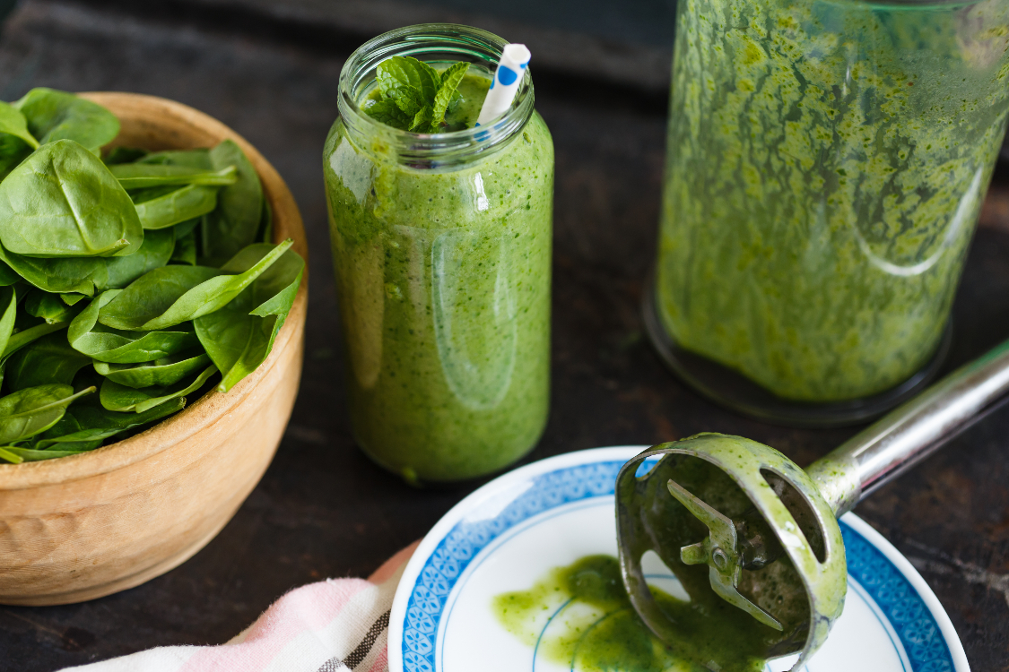 Receita de smoothie verde