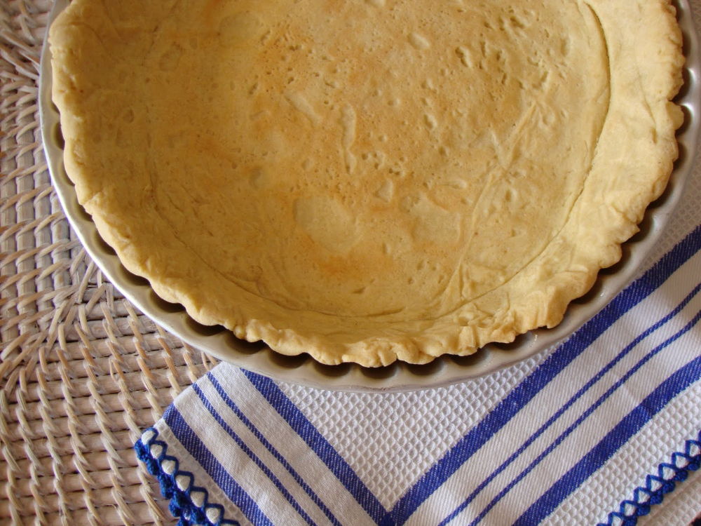 Receita caseira de base de tarte