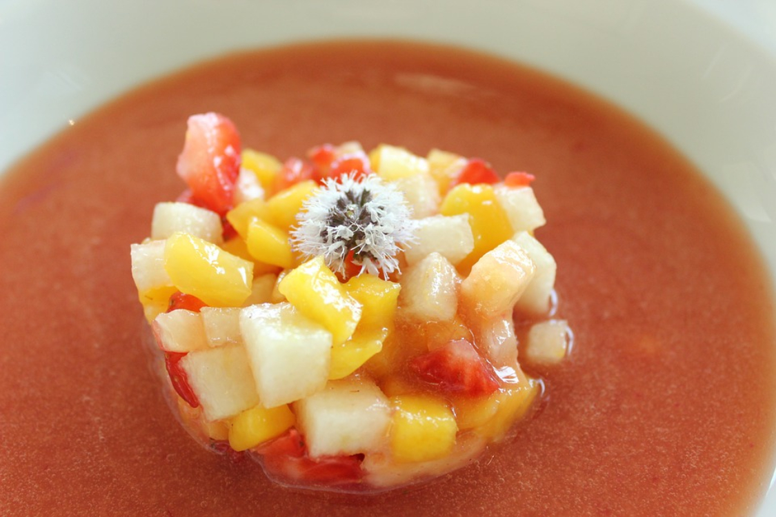 Receita de sopa de frutas