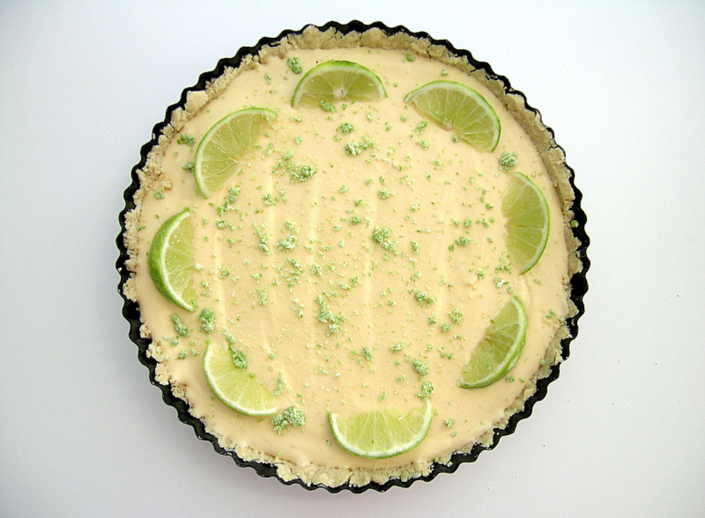 Tarte de lima sem açúcar e que não tem de ir ao forno!