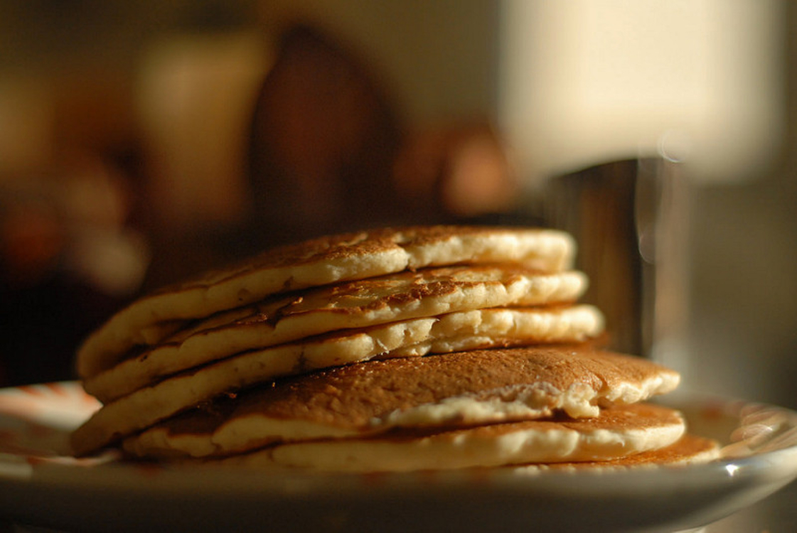 Panquecas de banana para cães