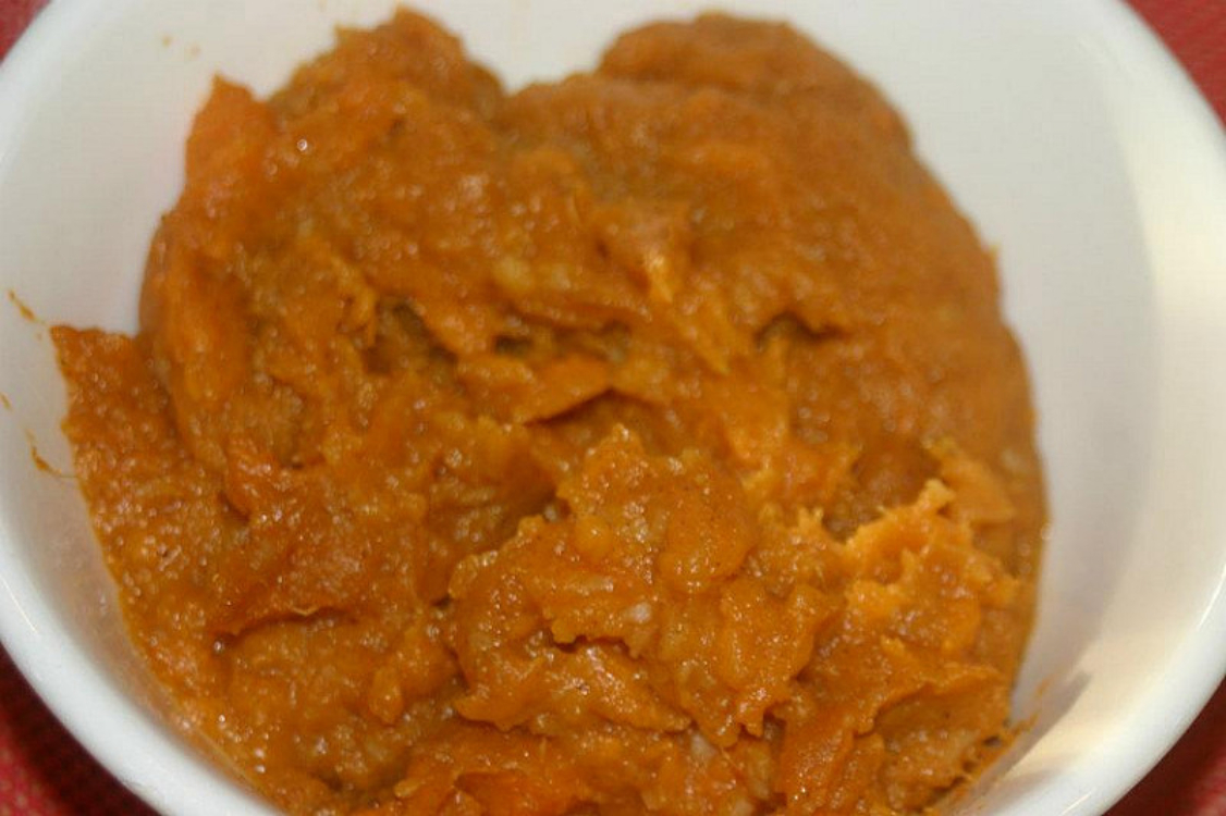 Puré de batata-doce