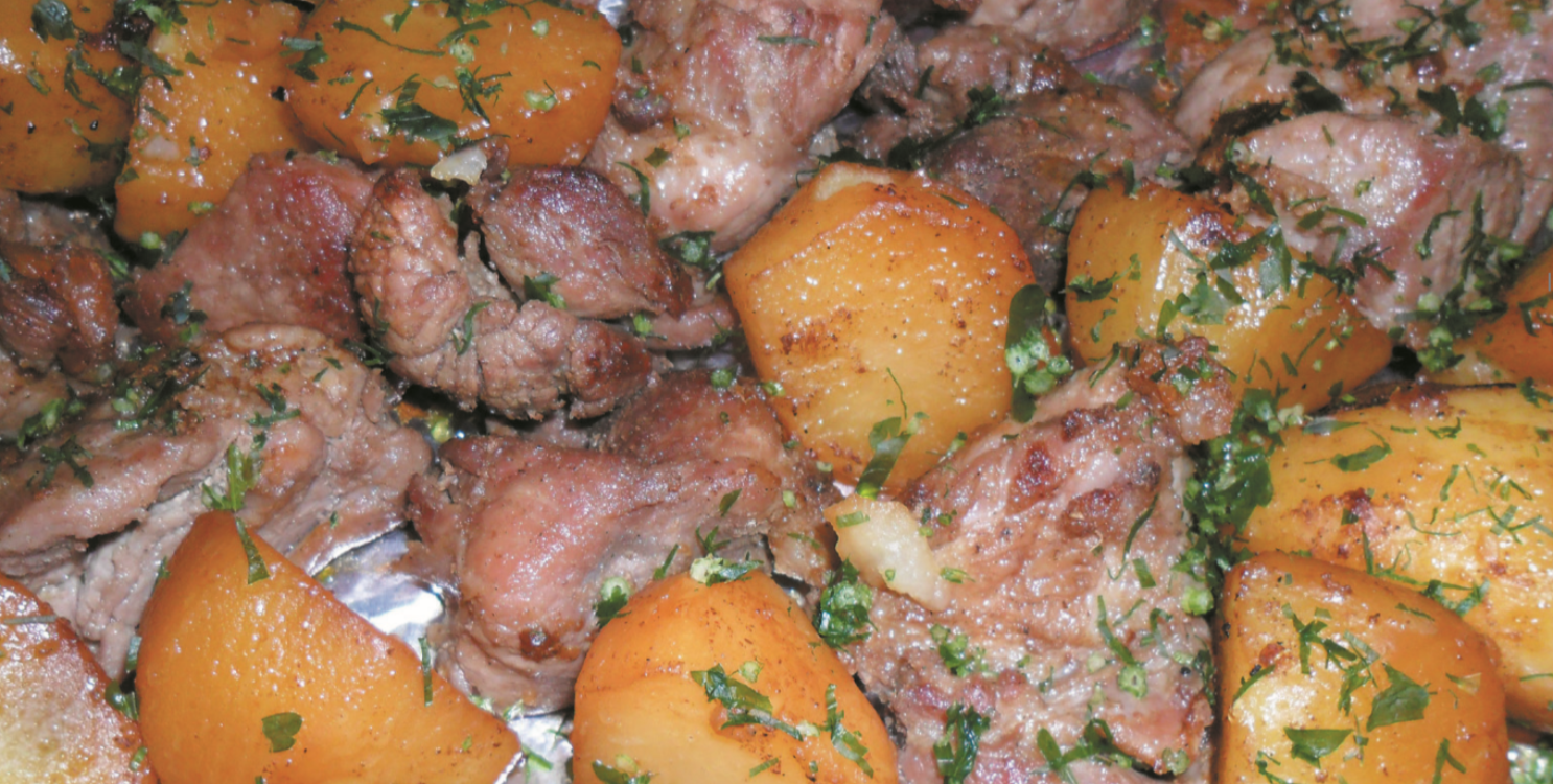 Carne em vinha d´ alhos