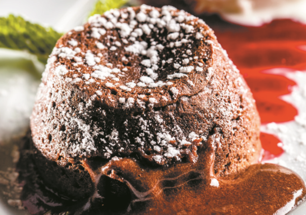 Receita de fondant de chocolate