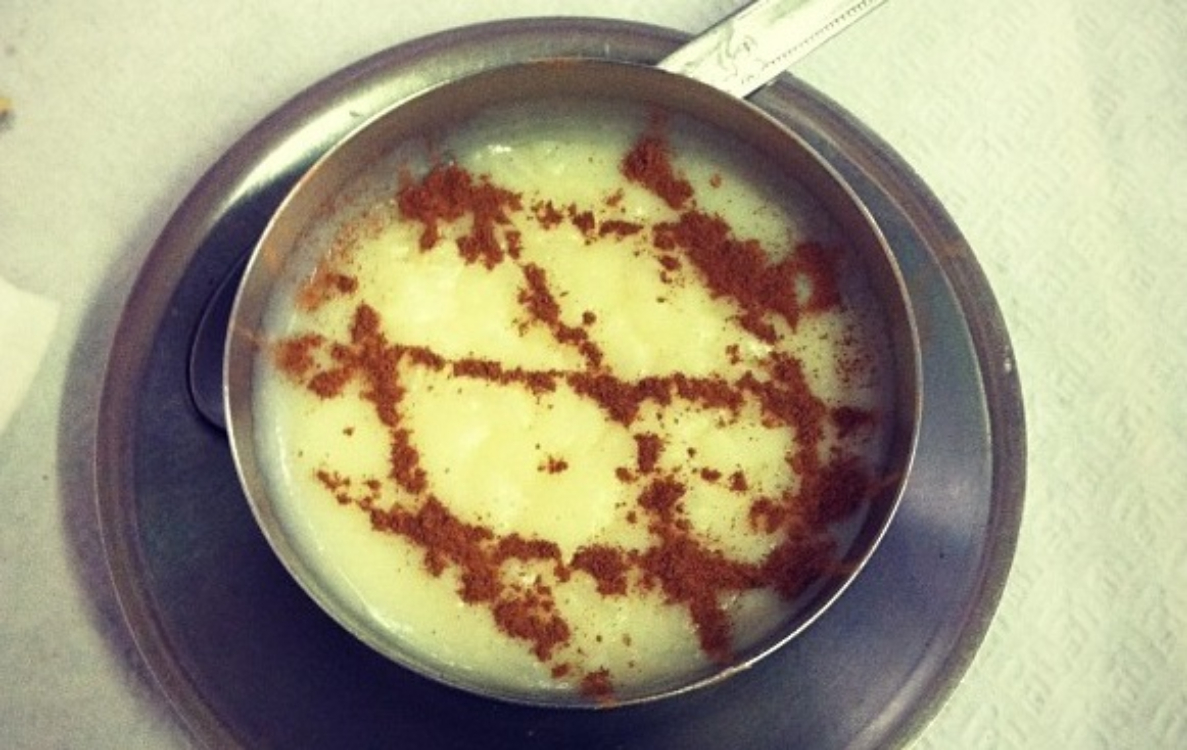 Arroz-doce cremoso