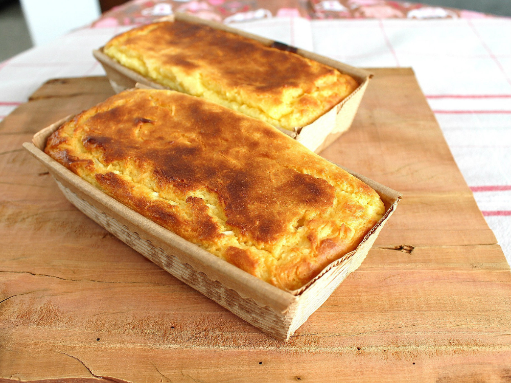 Bolo de batata-doce com coco
