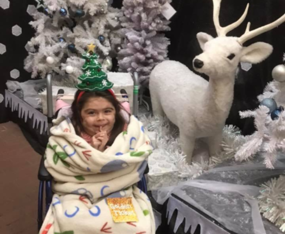 Com a filha muito doente para viajar, mãe decide construir um reino mágico… na própria casa!