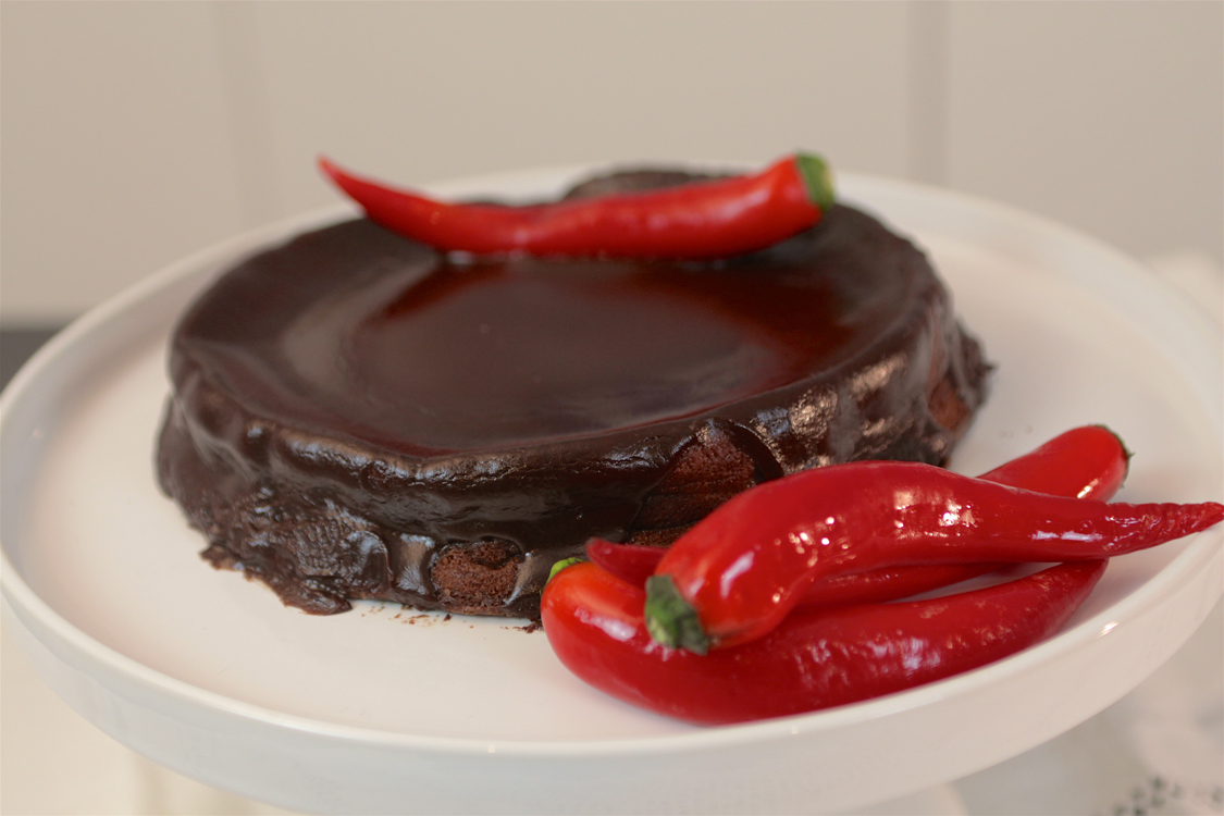 Bolo de chocolate com pimenta