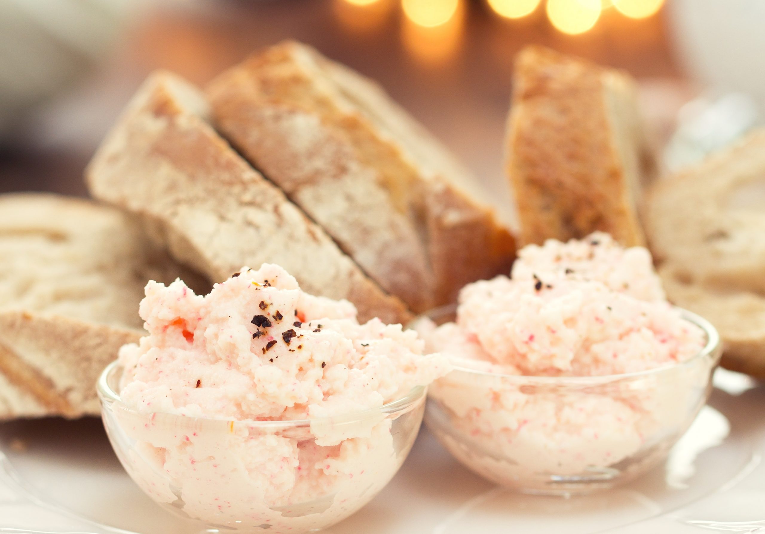 Paté de atum e delícias do mar