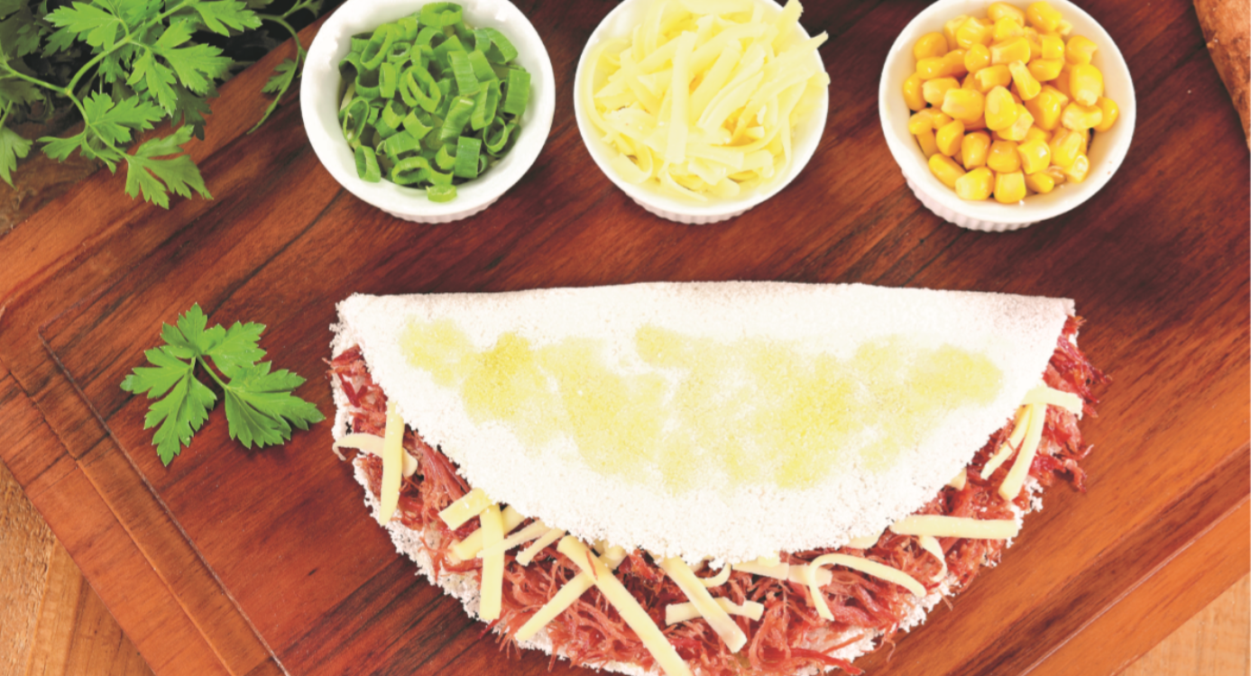 Tapioca de carne seca