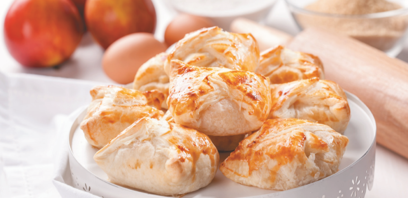 Receita para a Páscoa: folhados de maçã