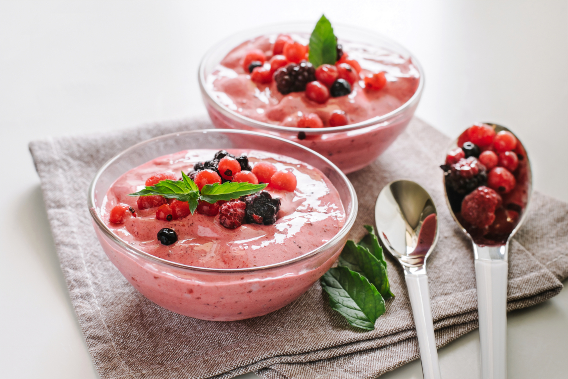 Mousse de frutos vermelhos: de saborear… e pedir por mais!