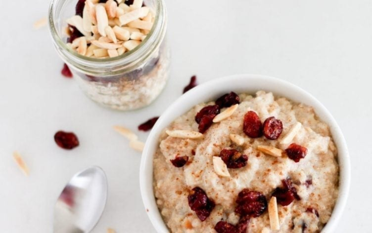 Papas de aveia em frasco: com apenas 229 calorias!