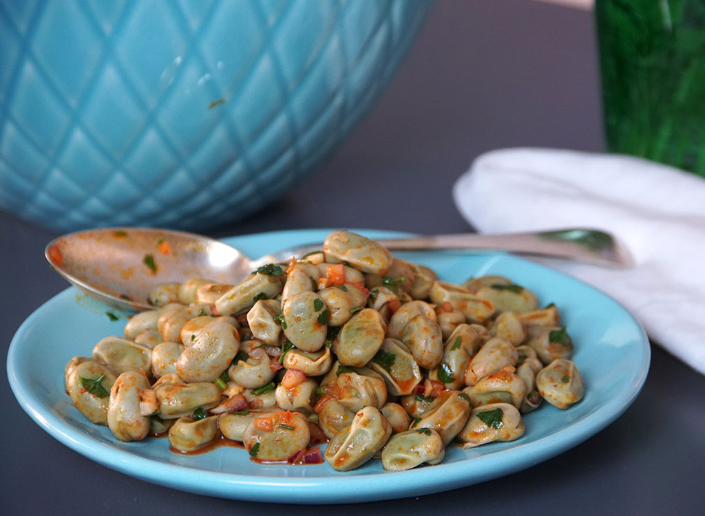 Receita de favas à vinagrete