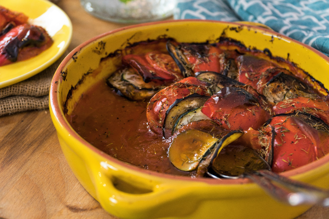 Receita saudável de ratatouille