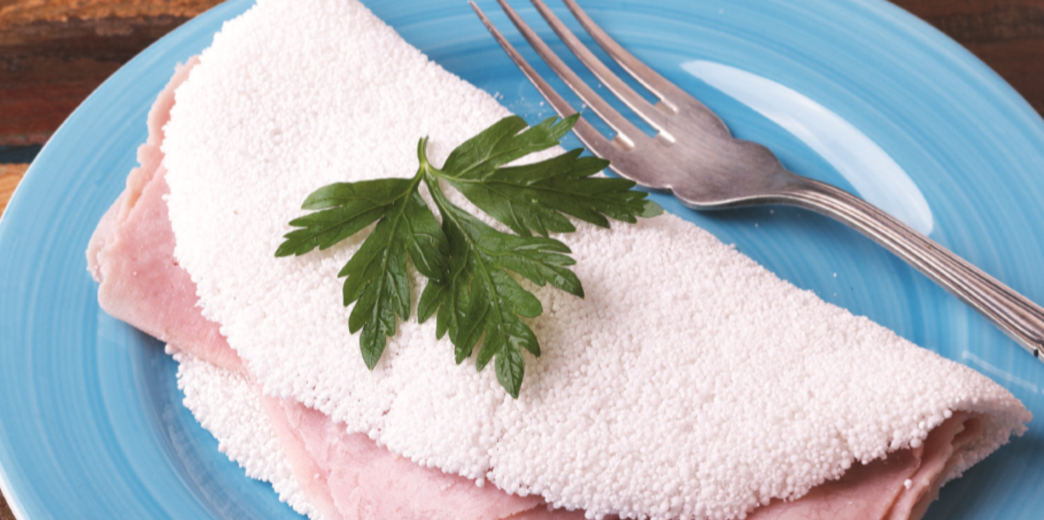 Receita de tapioca de fiambre e salsa