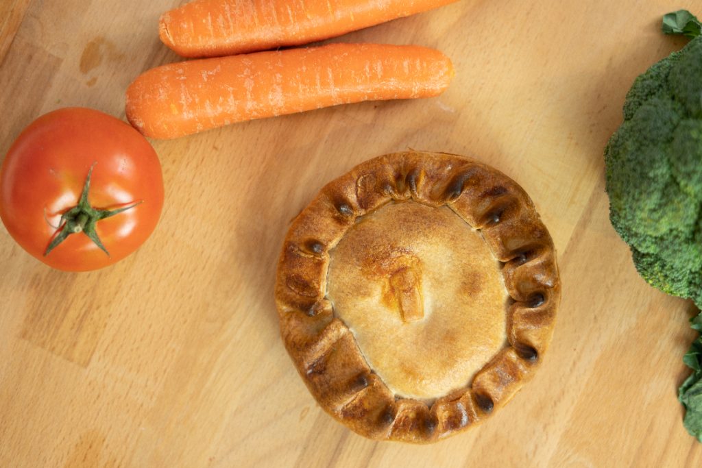 Receita de empada de frango e legumes