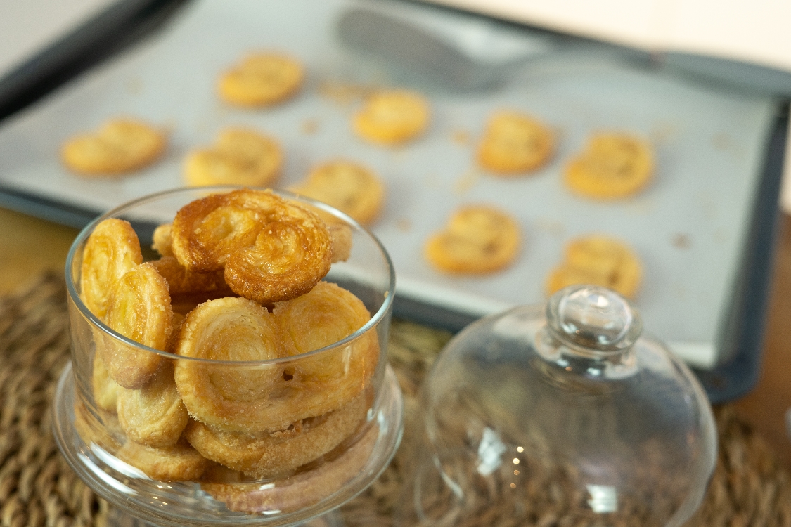 Palmiers: esta receita só tem dois ingredientes… e é uma delícia!